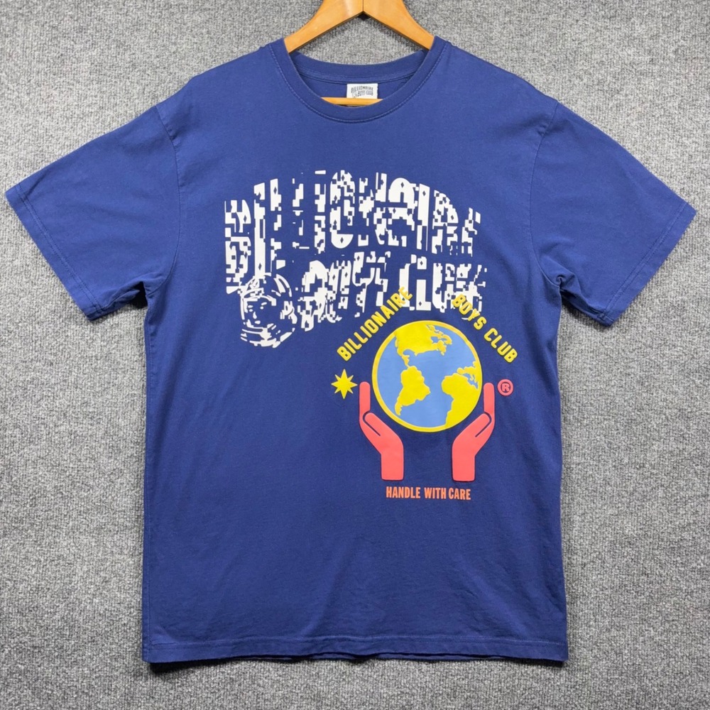 Billionaire Boys Club Shirt Mens Large Handle With Care BB Arch